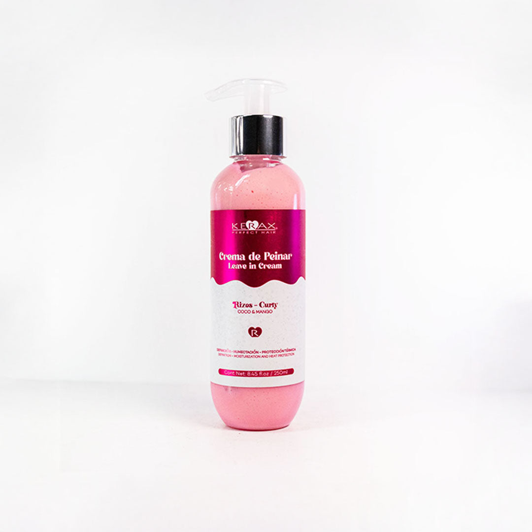 Crema para peinar rizos y ondas